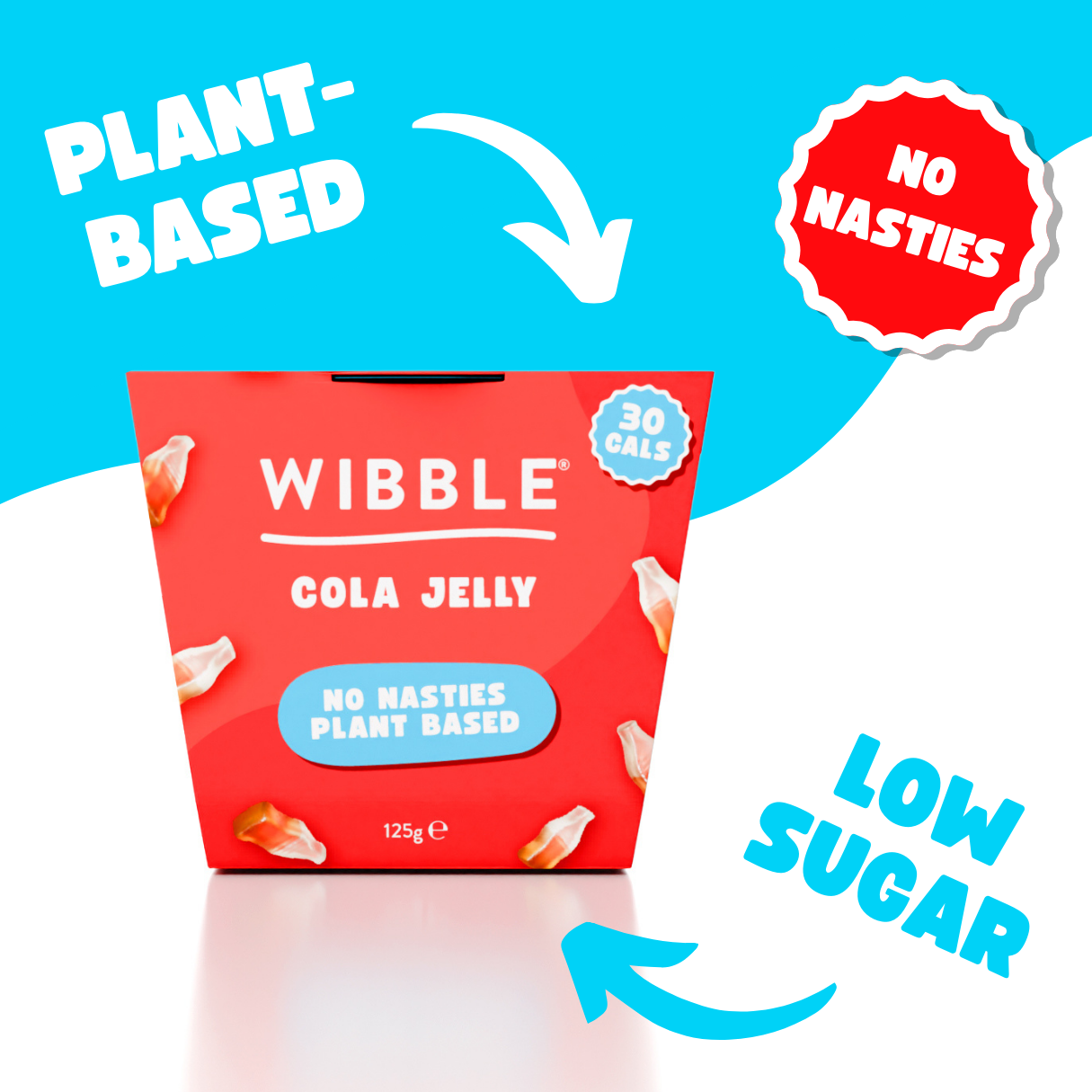 Jelly Pots - Cola (12 x 125g)