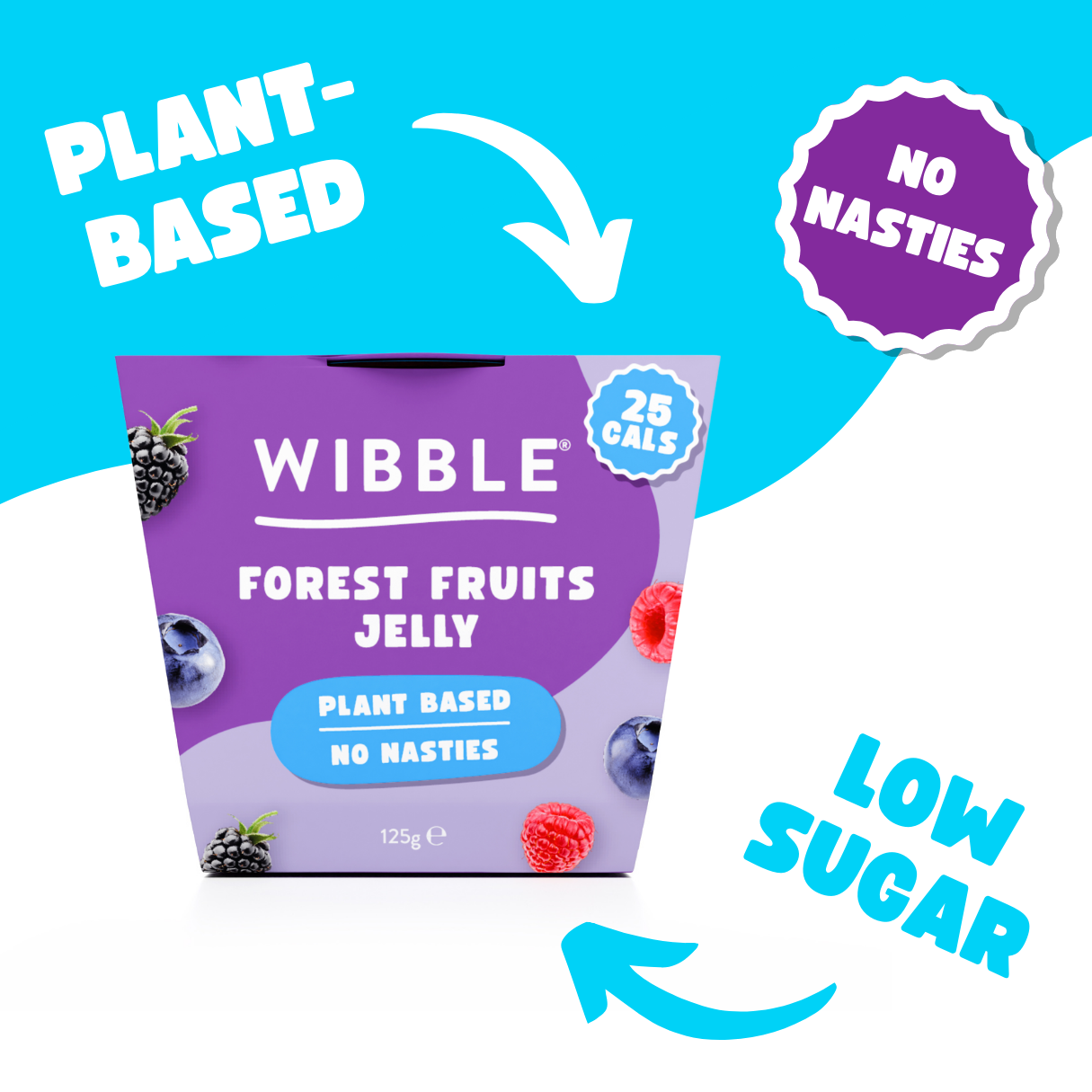 Jelly Pots - Forest Fruits (12 x 125g)