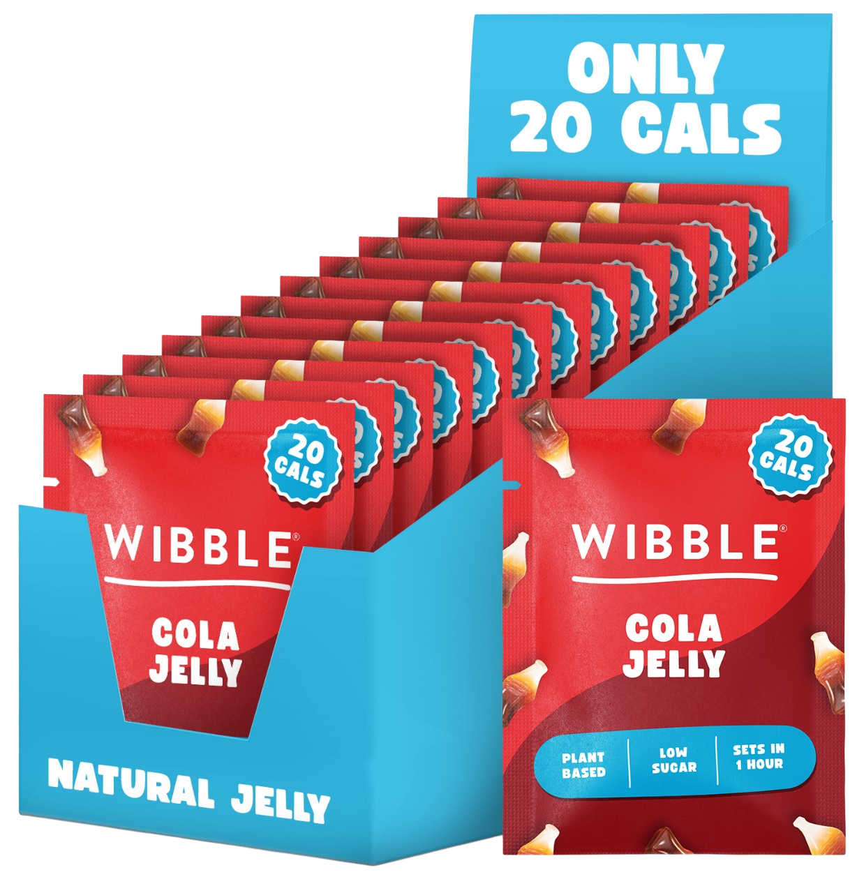 Jelly Crystals - Cola (12 x 57g)