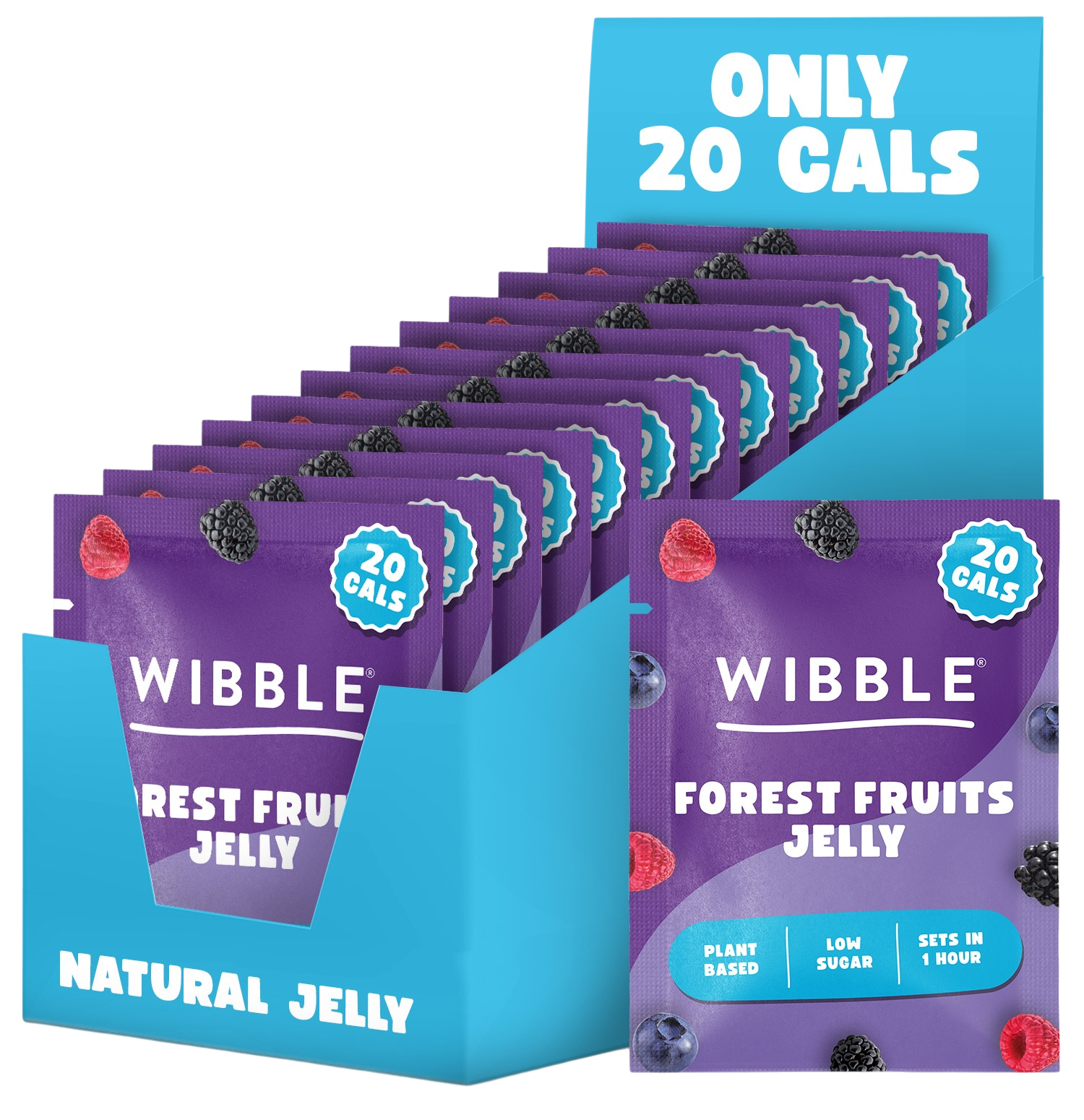 Jelly Crystals - Forest Fruits (12 x 57g)