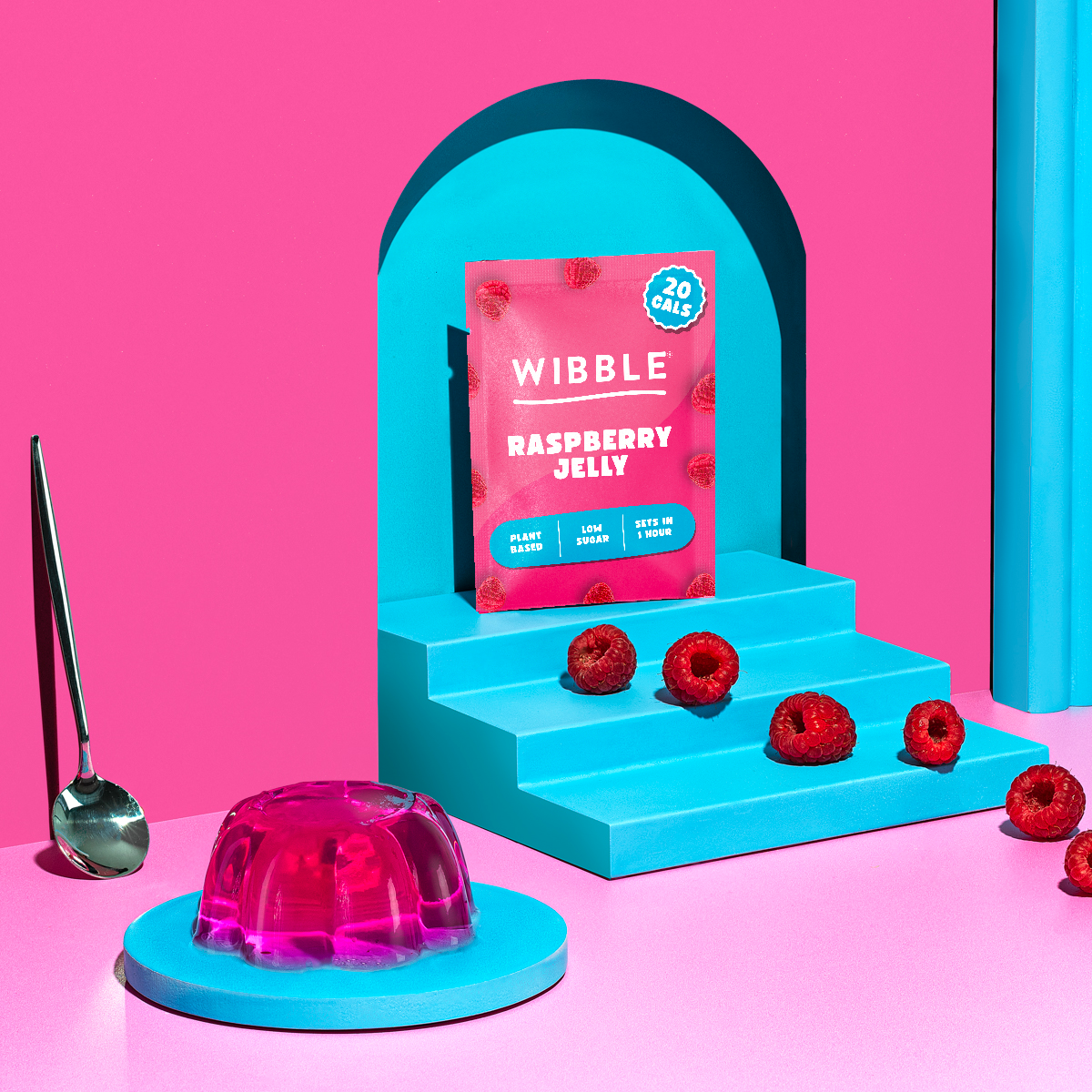 Jelly Crystals - Raspberry (12 x 57g)