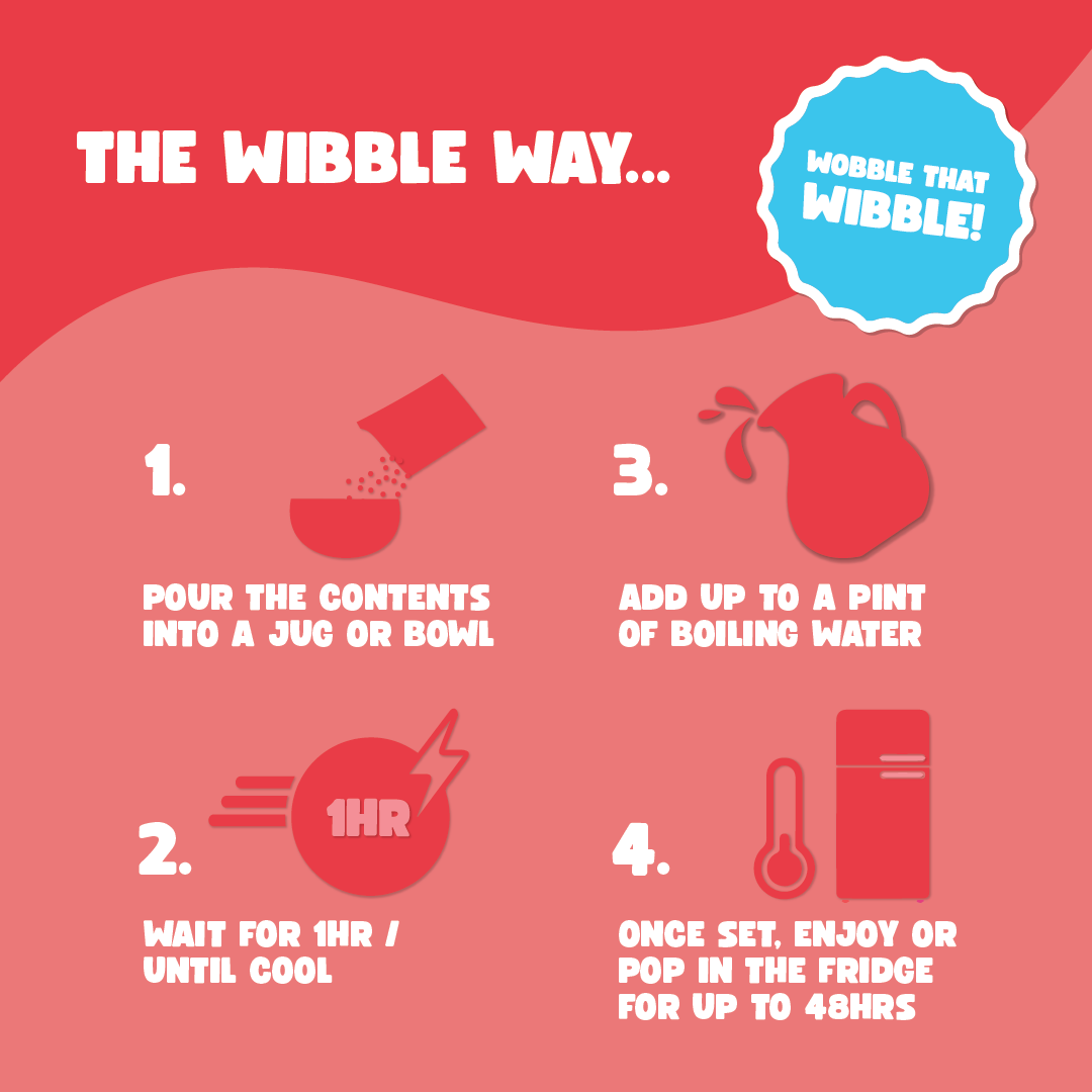 Jelly Crystals - Strawberry (12 x 57g)