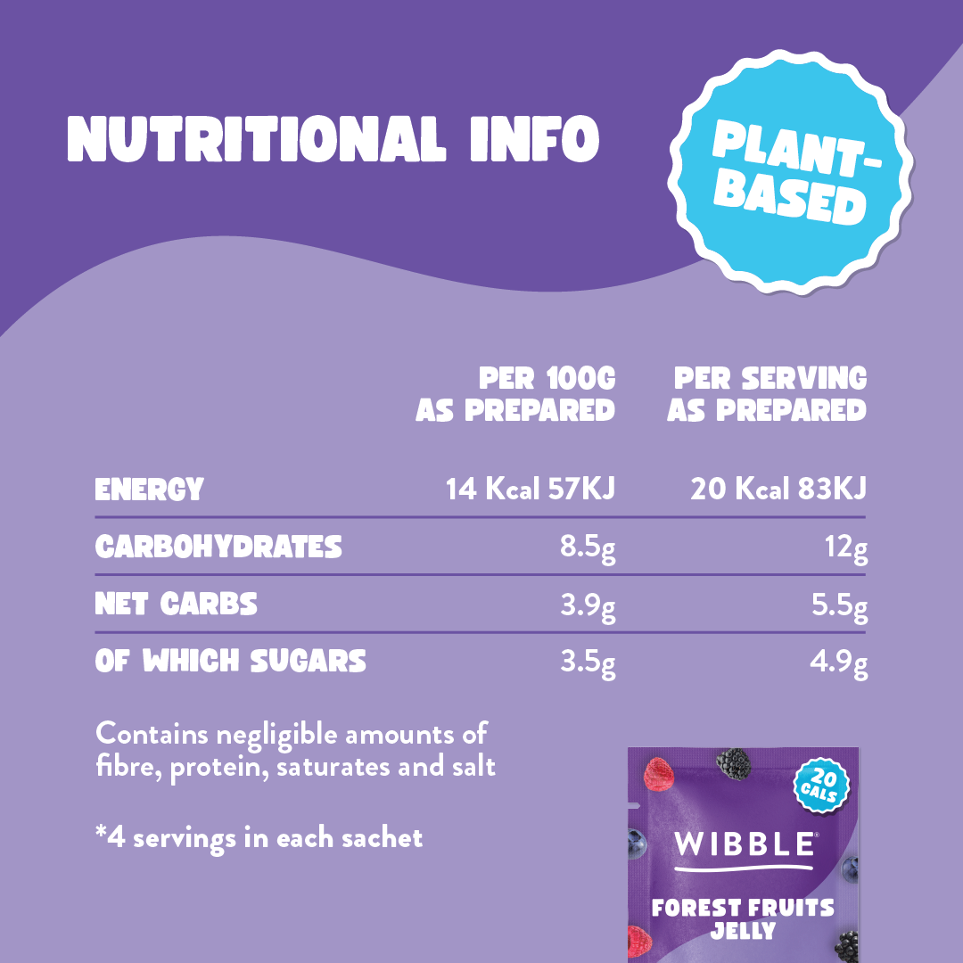 Jelly Crystals - Forest Fruits (12 x 57g)