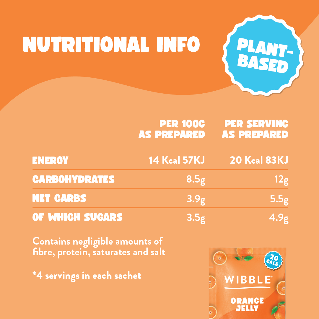 Jelly Crystals - Orange (12 x 57g)