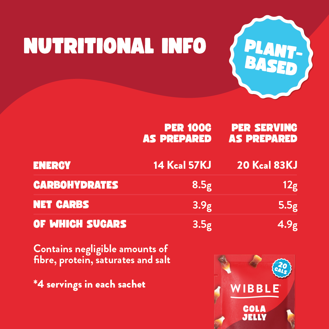 Jelly Crystals - Cola (12 x 57g)