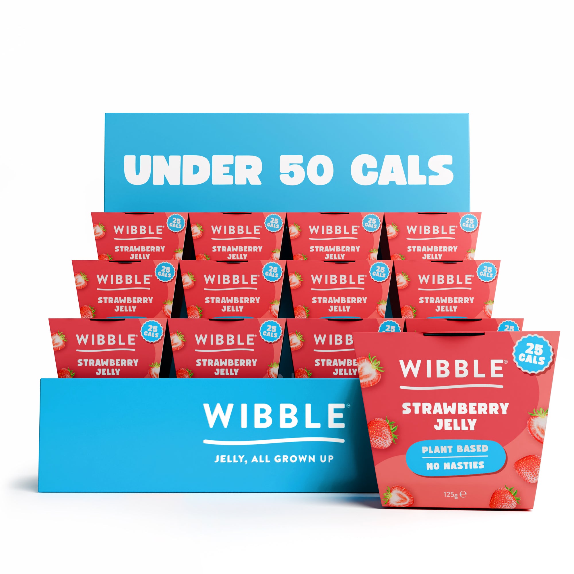 Jelly Pots - Strawberry (12 x 125g)