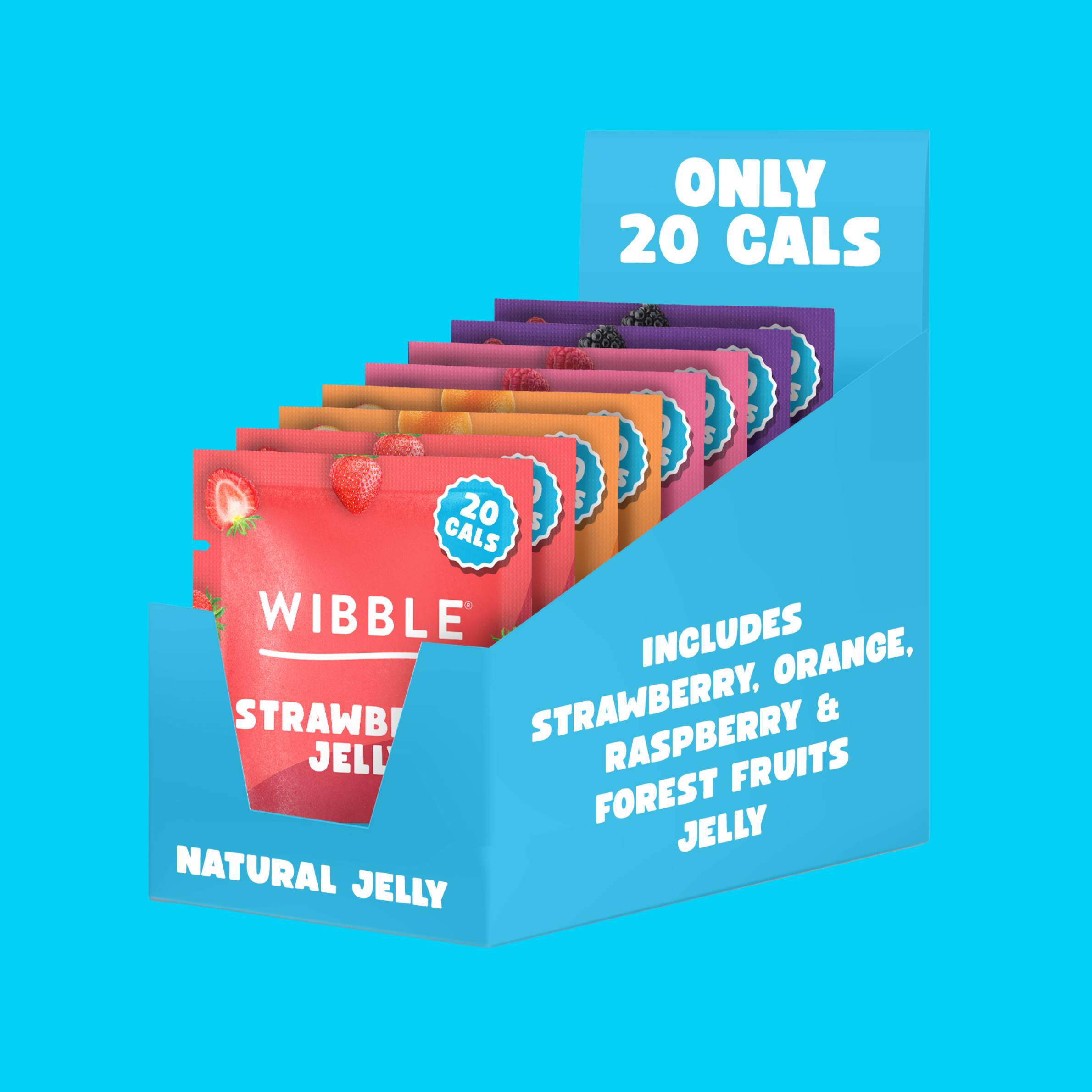 Jelly Crystals - Mixed Pack (8 x 57g) – Wibble